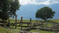 Antigonea house with peristyle Albania