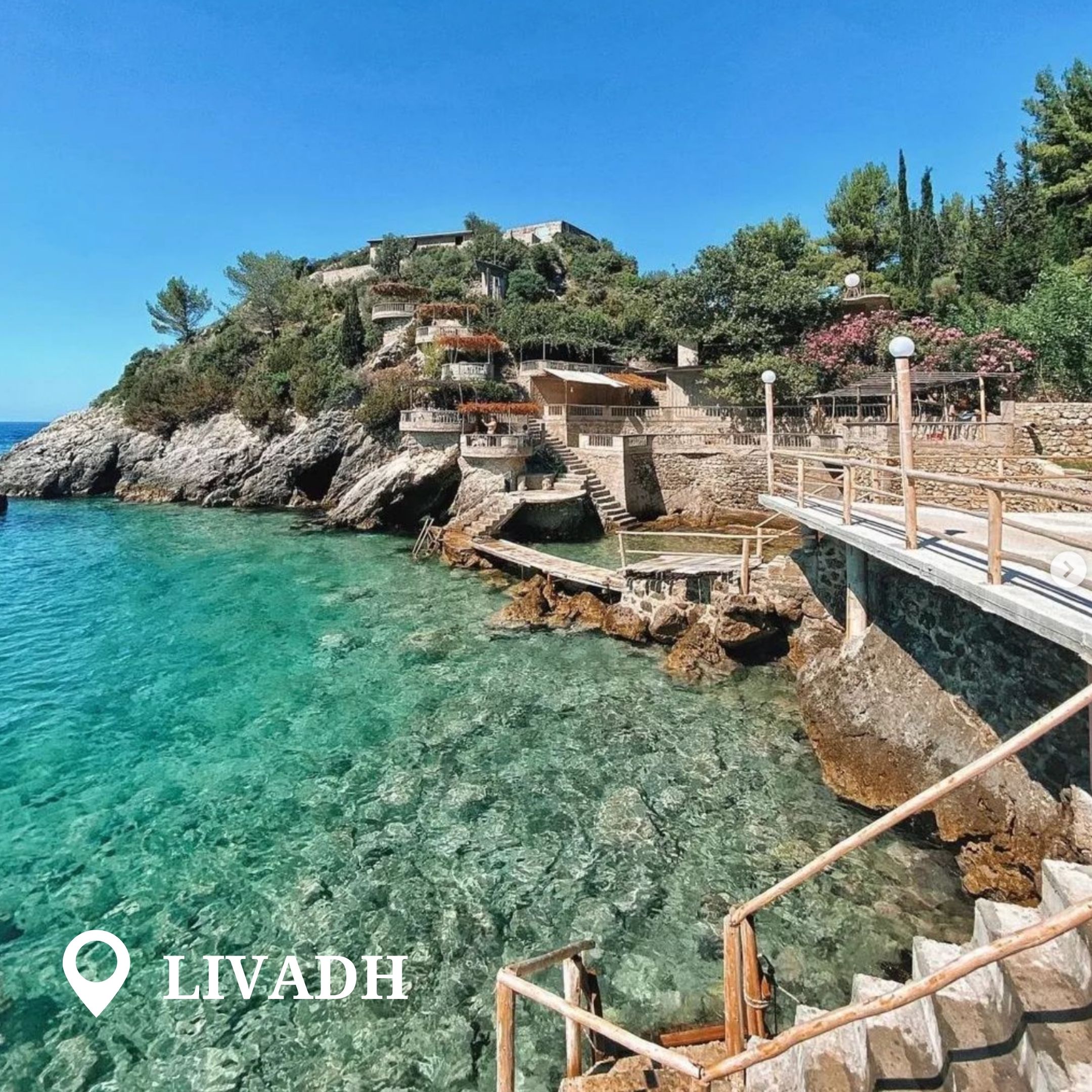 Plage de Livadh, Himare ©Albania360