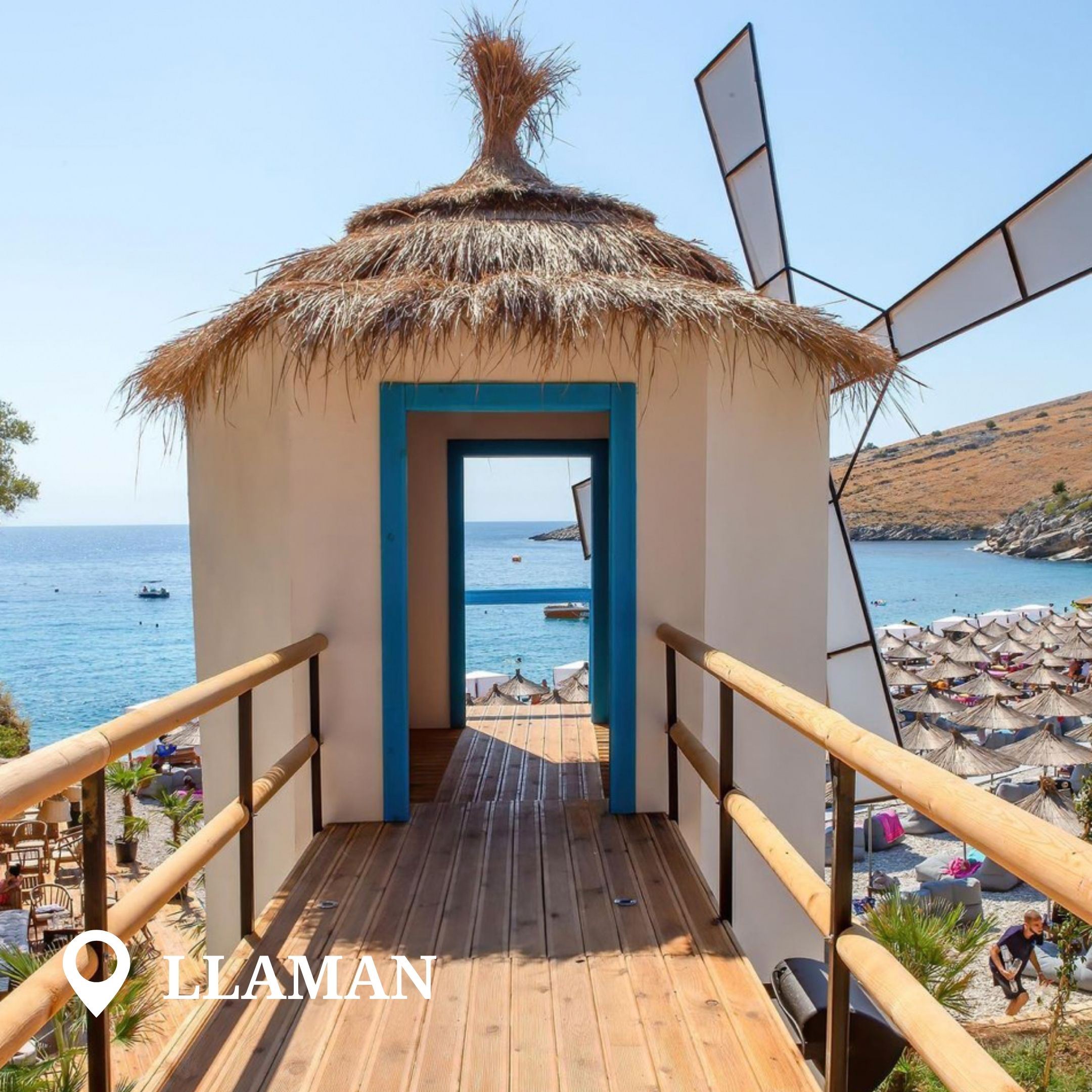 Plage de Llaman, Himare ©Albania360