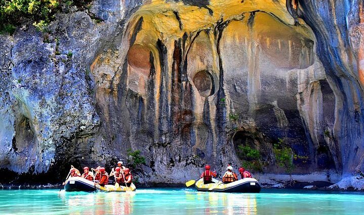Vjosa River Rafting by Active Albania