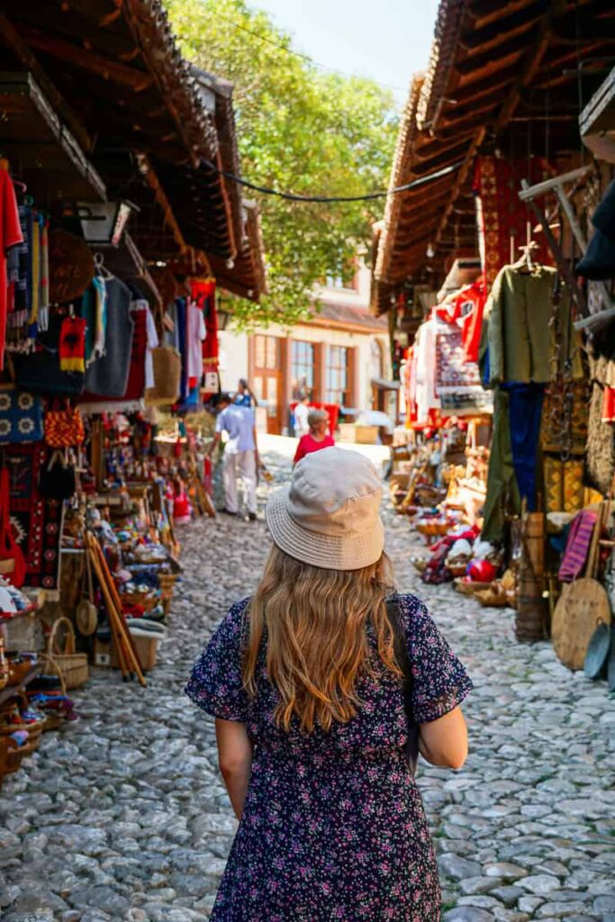 Kruje's Bazaar, by Amy & Dan