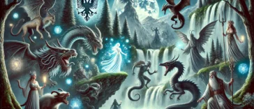 Albanian mythical creatures by Albania360