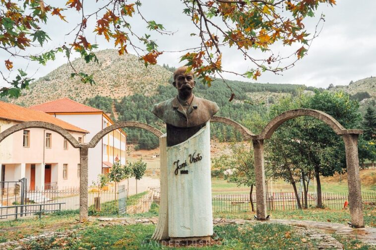 Leskovik Calling: Your Next Albanian Escape Awaits 15 Emily Lush Leskovik Albania statue