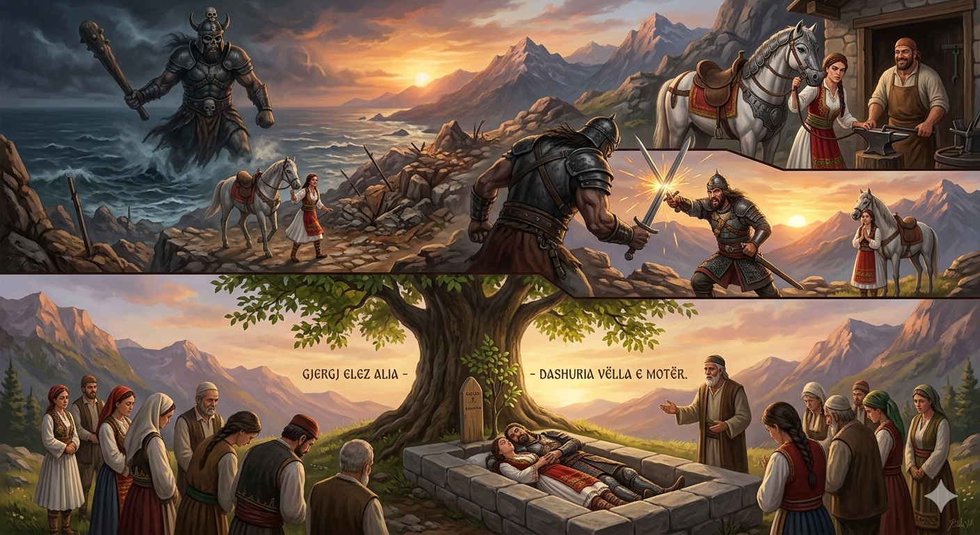 7 Albanian Legends You Should Definitely Know, Simply Explained 25 Gemini Generated Image ff9eidff9eidff9e