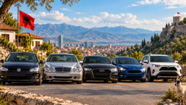 die häufigsten Autos in Albanien